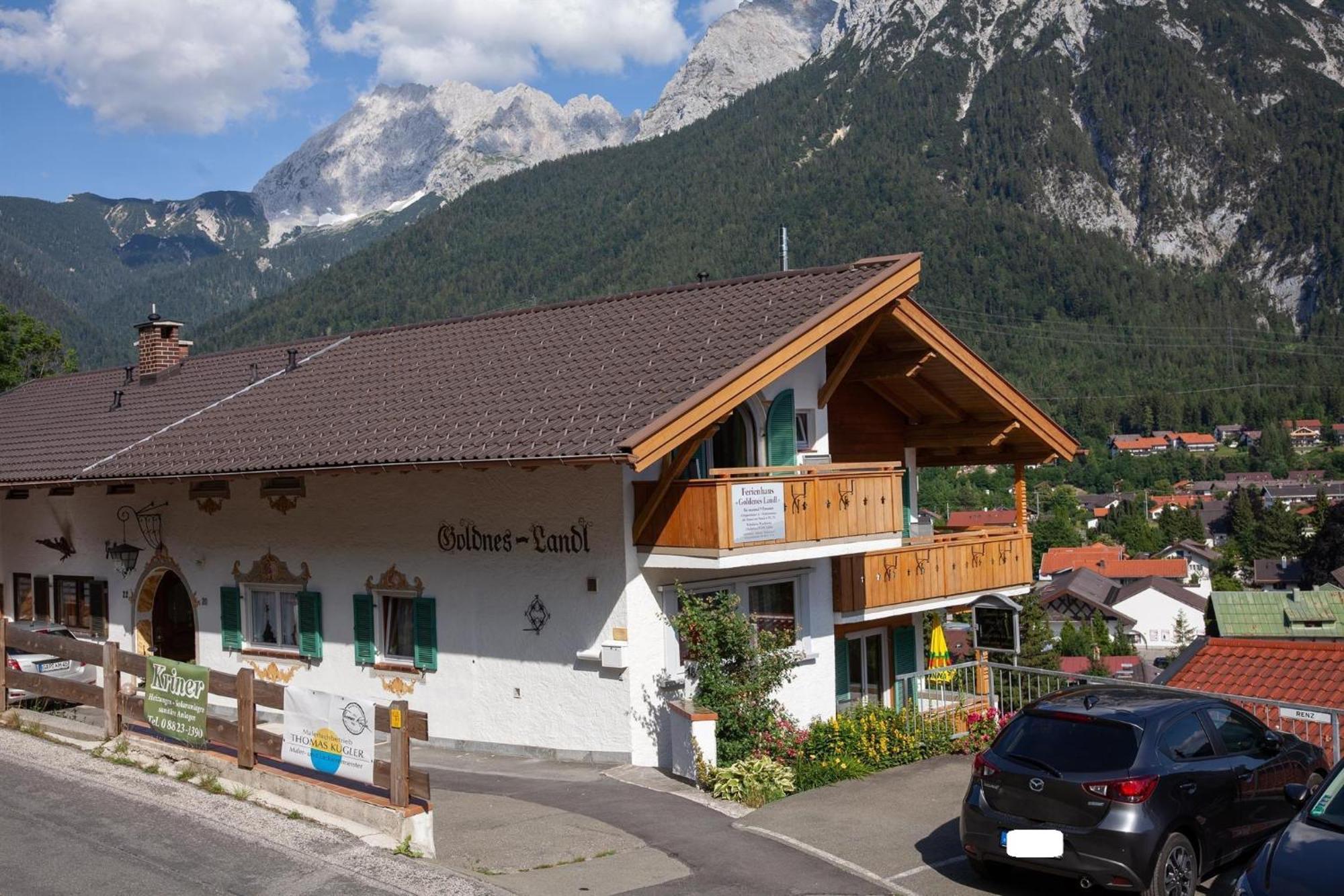 Ferienhaus Goldenes Landl Mittenwald Eksteriør bilde