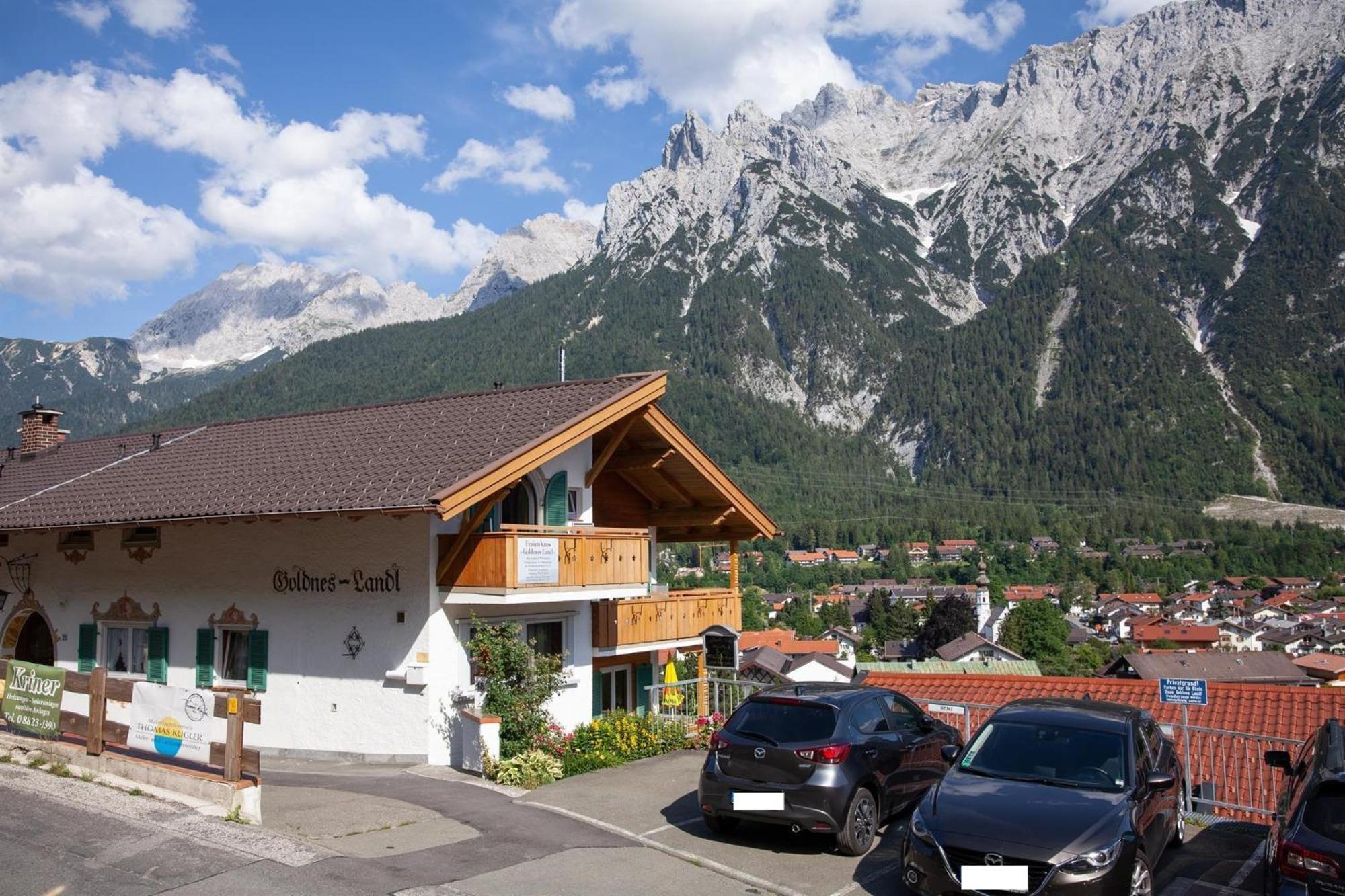 Ferienhaus Goldenes Landl Mittenwald Eksteriør bilde
